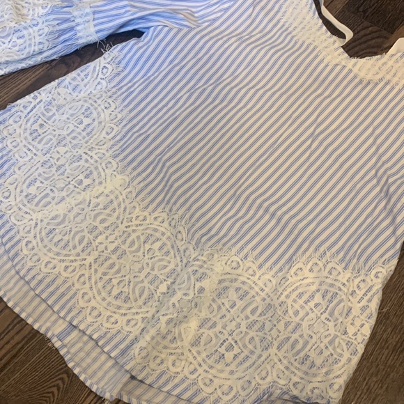 Zara blouse 3/4 sleeve extra small - Picture 6 of 6